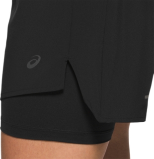 WOMEN'S ROAD 2-N-1 5.5IN SHORT, Performance Black, Shorts & Pants