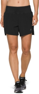 ROAD 5.5 INCH SHORT Women Performance Black Womens Shorts ASICS Australia