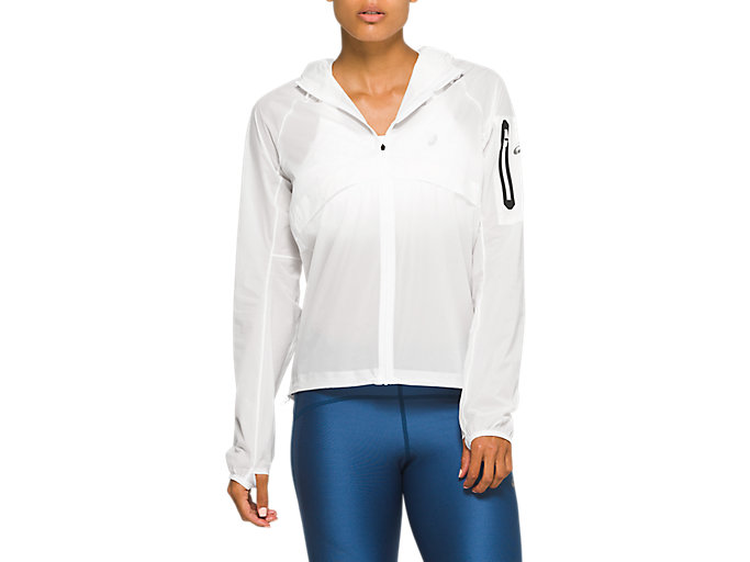 Image 1 of 11 of Women's Brilliant White WOMEN'S Metarun Waterproof Jacket Women's Jackets & Outerwear