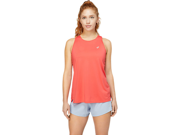 Image 1 of 7 of RACE SLEEVELESS color Pink Grapefruit