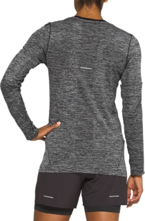 WOMEN'S RACE SEAMLESS LONG SLEEVE | Performance Black | Long