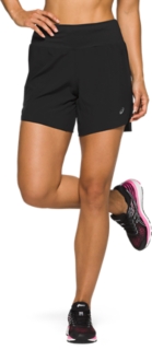 asics essentials 7 inch woven running shorts