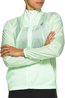 asics run hood jacket