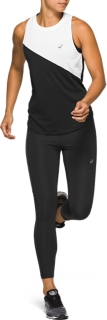 Asics High Waist 2 Womens Long Running Tights - Grey