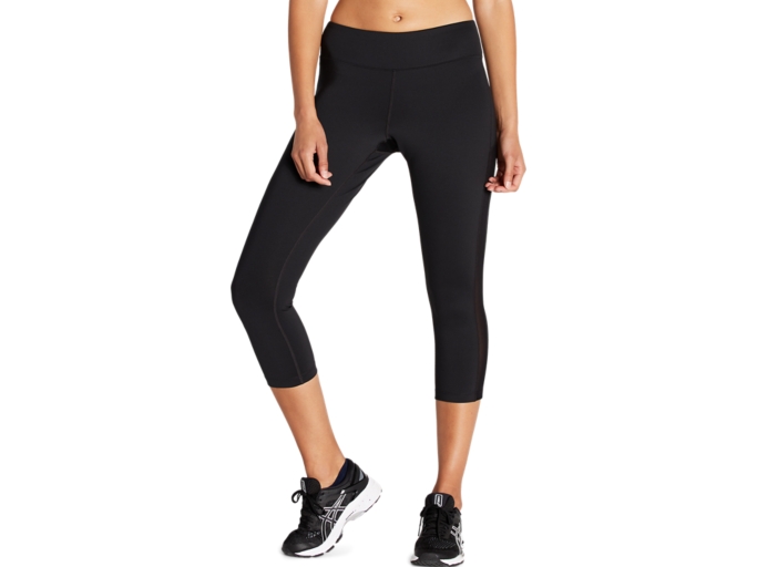 Gaiam Women's Capri Yoga Pants - Performance Spandex Compression Legging