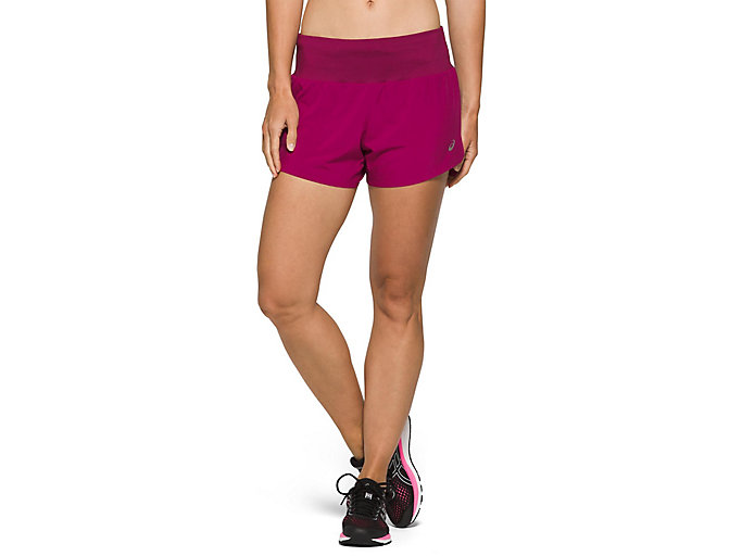 Image 1 of 6 of WOMEN'S ROAD 3.5IN SHORT color Dried Berry