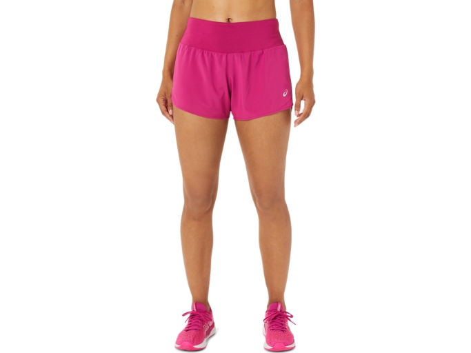 Women's ROAD 3.5 INCH SHORT, Fuchsia Red, Shorts