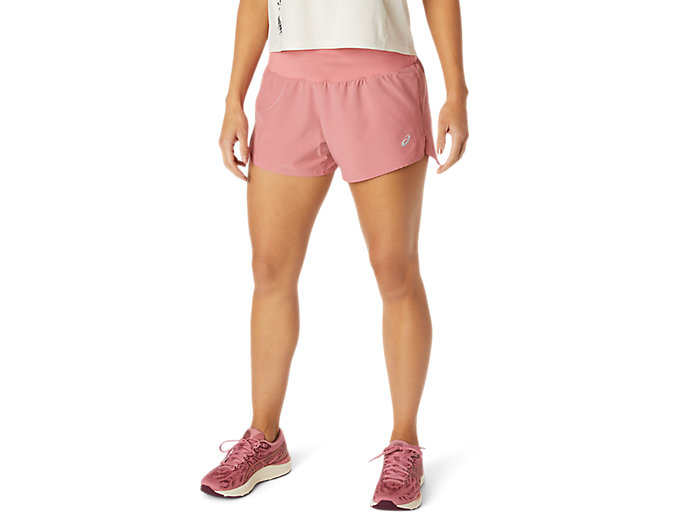 Image 1 of 7 of WOMEN'S ROAD 3.5IN SHORT color Smokey Rose