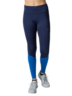 W Sランニングタイツ ピーコート ツナブルー レディース インナー タイツ Asics
