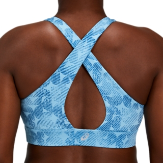 WOMEN'S PR LYTE BRA, Arctic Sky/Grand Shark Linear Eclipse Print, Sports  Bras