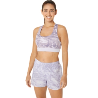 Women's ASICS PADDED BRA, Papaya/Guava, Sports Bras​