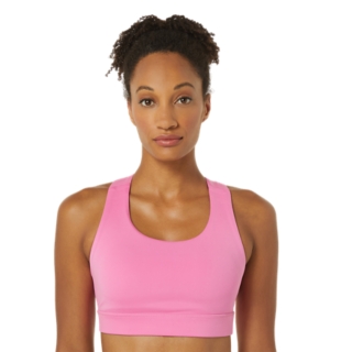 ASICS Women's W PR LYTE BRA, Dragon Fruit/Peacoat Sports Bras ASICS