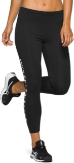 Women's KATAKANA CROP TIGHT | Performance Black | Tights