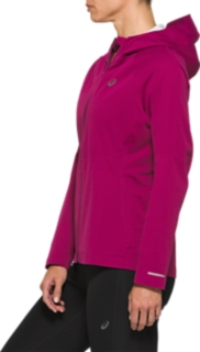 asics accelerate women's running jacket