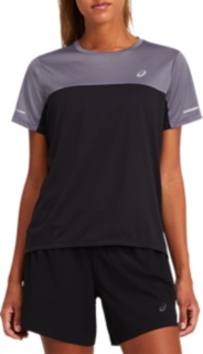 asics t shirt femme or