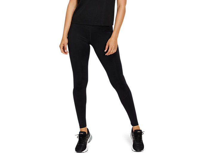 Image 1 of 5 of Dames Performance Black/Carrier Grey ICON TIGHT Women's Tights & Leggings