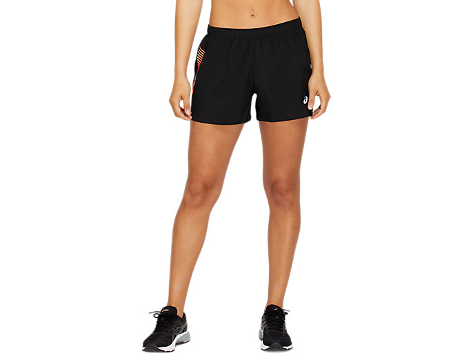 Image 1 of 5 of Femme Performance Black/Carrier Grey ICON 4IN SHORT Shorts femme
