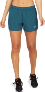 Women's ICON 4 INCH SHORT | Magnetic Blue/Flash Coral | Shorts | ASICS ...