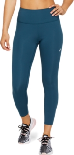 WOMEN'S RACE HIGH WAIST TIGHT | Lime Green | Tights & Leggings | ASICS