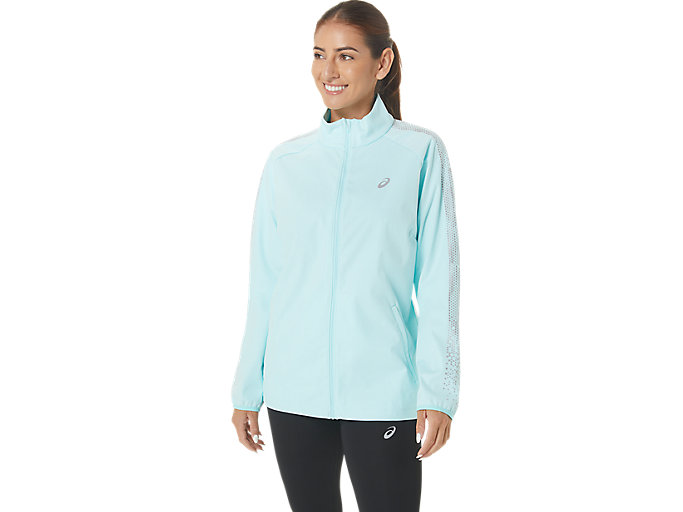 Image 1 of 9 of Mujer Clear Blue SPORT RFLC JACKET Chaquetas y chalecos para mujer