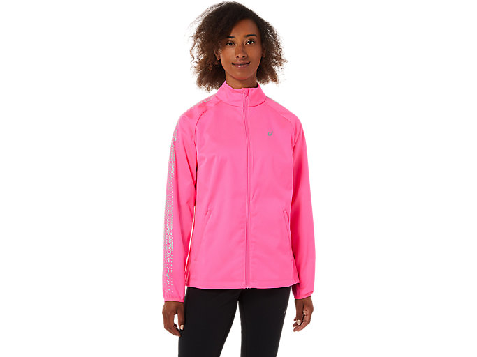 Image 1 of 7 of Women's Hot Pink SPORT RFLC JACKET Coupe-vent et vestes pour femmes