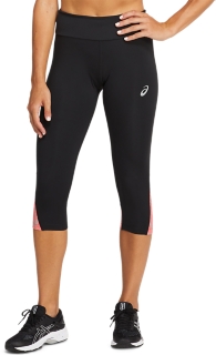 Women's SPORT KNEE TIGHT | Performance Black/ Diva Pink Mallas ASICS Outlet