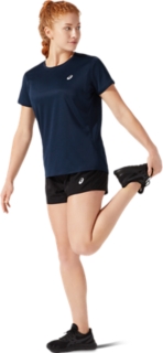 WOMEN'S SILVER 4IN SHORT | Performance Black | Shorts & Pants | ASICS