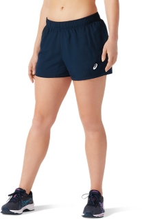 Asics store silver shorts