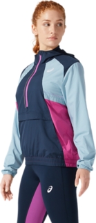 WOMEN'S VISIBILITY JACKET | French Blue/Smoke Blue | Jackets