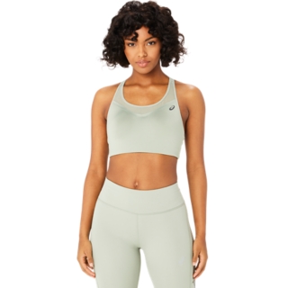 Women's ACCELERATE BRA, Olive Grey, Sports Bras​