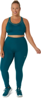 WOMEN'S ACCELERATE BRA, Rich Teal, Sports Bras