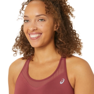 Women's ACCELERATE BRA, Brisket Red, Sports Bras