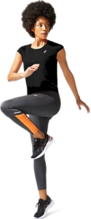 Asics Women's Running Crop Tight - Performance Black