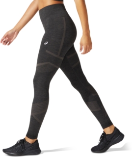 Women's SEAMLESS TIGHT, Performance Black