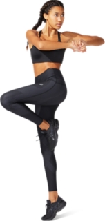 WOMEN'S FINISH ADVANTAGE 3, Performance Black, Tights & Leggings