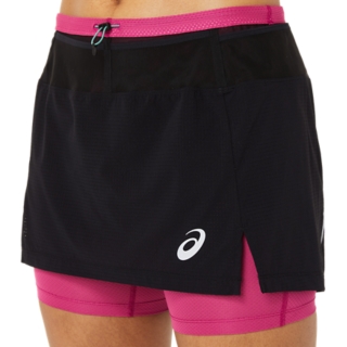 der ovre Brudgom Bore WOMEN'S FUJITRAIL SKORT | Performance Black/Fuchsia Red | Dresses & Skirts  | ASICS