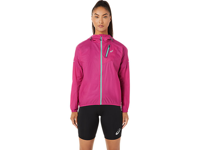 Image 1 of 10 of Women's Fuchsia Red FUJITRAIL JACKET Chaquetas y chalecos para mujer