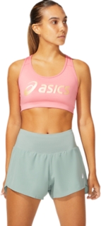 Alternative image view of SAKURA ASICS SPIRAL BRA, Peach Petal