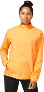 W Sランニングウーブンジャケット サンピーチ レディース アウター ベスト Asics