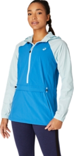 WOMEN'S ANORAK JACKET | Reborn Blue/Aqua Angel | Jackets & Outerwear ...