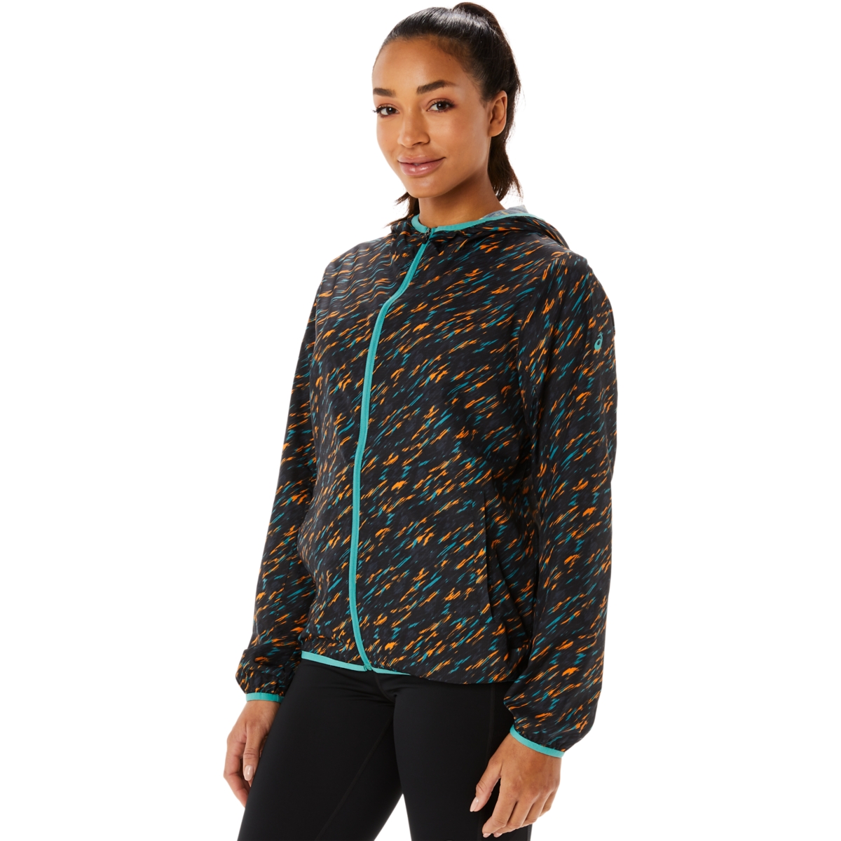 Asics women's packable clearance jacket