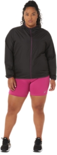 WOMEN'S PACKABLE JACKET | Performance Plum | Jackets Outerwear | ASICS