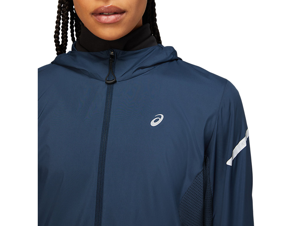 WOMEN'S LITE-SHOW JACKET | French Blue | Jackets & Outerwear | ASICS