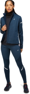 WOMEN'S LITE-SHOW WINTER JACKET | French Heather | & | ASICS