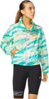 Womens asics outlet jacket