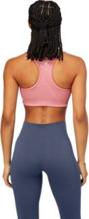 WOMEN'S NAGARE BRA, Smokey Rose, Sports Bras