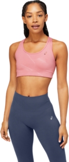 ASICS - Accelerate Sports Bra Women olive grey at Sport Bittl Shop