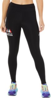 WOMEN S LAM FIETRO TIGHT Performance Black Tights Leggings ASICS