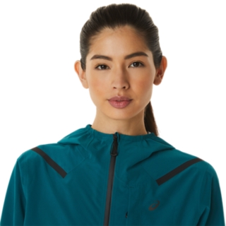 Asics waterproof women's running sales jacket