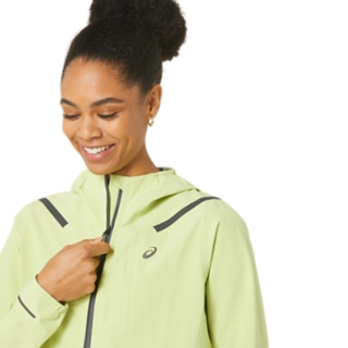 Asics accelerate jacket lemon spark hot sale